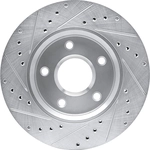 Order Front Disc Brake Rotor by DYNAMIC FRICTION COMPANY - 631-40107R For Your Vehicle