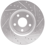 Order Front Disc Brake Rotor by DYNAMIC FRICTION COMPANY - 631-42005L For Your Vehicle