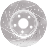 Order Front Disc Brake Rotor by DYNAMIC FRICTION COMPANY - 631-42005R For Your Vehicle