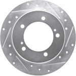 Order Front Disc Brake Rotor by DYNAMIC FRICTION COMPANY - 631-47058L For Your Vehicle