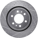 Order DYNAMIC FRICTION COMPANY - 631-47086L - Front Disc Brake Rotor For Your Vehicle