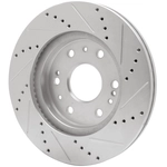 Order Front Disc Brake Rotor by DYNAMIC FRICTION COMPANY - 631-48050L For Your Vehicle