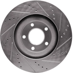 Order Front Disc Brake Rotor by DYNAMIC FRICTION COMPANY - 631-54089L For Your Vehicle
