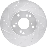 Order Front Disc Brake Rotor by DYNAMIC FRICTION COMPANY - 631-59042L For Your Vehicle