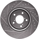Order Front Disc Brake Rotor by DYNAMIC FRICTION COMPANY - 631-59058R For Your Vehicle