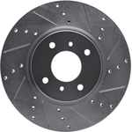 Order Front Disc Brake Rotor by DYNAMIC FRICTION COMPANY - 631-67054R For Your Vehicle