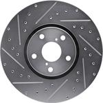 Order Front Disc Brake Rotor by DYNAMIC FRICTION COMPANY - 631-75011D For Your Vehicle