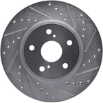 Order Front Disc Brake Rotor by DYNAMIC FRICTION COMPANY - 631-76055L For Your Vehicle