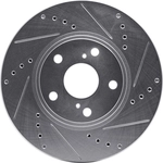 Order Front Disc Brake Rotor by DYNAMIC FRICTION COMPANY - 631-76055R For Your Vehicle