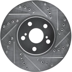 Order Front Disc Brake Rotor by DYNAMIC FRICTION COMPANY - 631-76068R For Your Vehicle