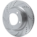 Order DYNAMIC FRICTION COMPANY - 631-76136L - Front Disc Brake Rotor For Your Vehicle