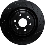 Order Front Disc Brake Rotor by DYNAMIC FRICTION COMPANY - 633-47086R For Your Vehicle