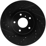 Order DYNAMIC FRICTION COMPANY - 633-67052L - Front Disc Brake Rotor For Your Vehicle
