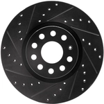 Order DYNAMIC FRICTION COMPANY - 633-74053L - Front Disc Brake Rotor For Your Vehicle