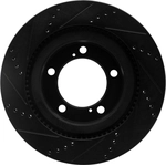 Order Front Disc Brake Rotor by DYNAMIC FRICTION COMPANY - 633-76136R For Your Vehicle