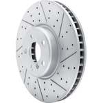 Order Front Disc Brake Rotor by DYNAMIC FRICTION COMPANY - 830-31134D For Your Vehicle