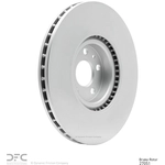 Order Front Disc Brake Rotor by DYNAMIC FRICTION COMPANY - 900-27051 For Your Vehicle