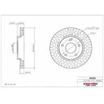 Order Front Disc Brake Rotor by EUROROTOR - 53234 For Your Vehicle