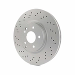 Order Front Disc Brake Rotor by GENIUS PREMIUM BRAKE PRODUCTS - GCR-980521 For Your Vehicle