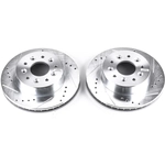 Order POWER STOP - AR8210XPR - Evolution Drilled, Slotted & Zinc Plated Rotors For Your Vehicle