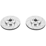 Order POWER STOP - EBR1218XPR - Front Brake Rotors For Your Vehicle