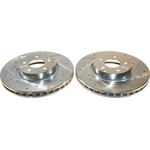 Order Front Disc Brake Rotor by POWER STOP - EBR1627XPR For Your Vehicle