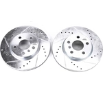 Order Front Disc Brake Rotor by POWER STOP - EBR1647XPR For Your Vehicle