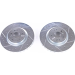 Order Front Disc Brake Rotor by POWER STOP - EBR1660XPR For Your Vehicle