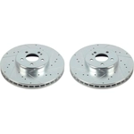Order Front Disc Brake Rotor by POWER STOP - EBR1682XPR For Your Vehicle