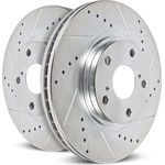 Order Front Disc Brake Rotor by POWER STOP - EBR1684XPR For Your Vehicle