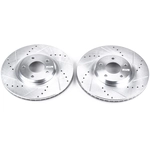 Order Disque de frein à disque avant de POWER STOP - JBR1100XPR For Your Vehicle