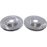 Order Front Disc Brake Rotor by POWER STOP - JBR1936XPR For Your Vehicle