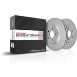 Order POWER STOP - AR8797EVC - Front Disc Brake Rotor For Your Vehicle