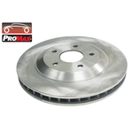 Order Front Disc Brake Rotor by PROMAX - 14-55044 For Your Vehicle