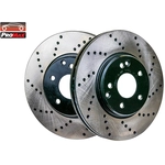 Order Front Disc Brake Rotor (Pack of 2) by PROMAX - 22-34101 For Your Vehicle