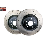 Order Front Disc Brake Rotor (Pack of 2) by PROMAX - 22-34297 For Your Vehicle
