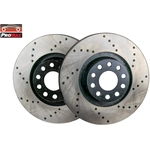 Order Front Disc Brake Rotor (Pack of 2) by PROMAX - 22-34300 For Your Vehicle