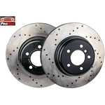 Order Front Disc Brake Rotor (Pack of 2) by PROMAX - 22-34417 For Your Vehicle