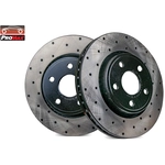 Order Front Disc Brake Rotor (Pack of 2) by PROMAX - 22-53062 For Your Vehicle