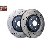 Order Front Disc Brake Rotor (Pack of 2) by PROMAX - 22-55156 For Your Vehicle