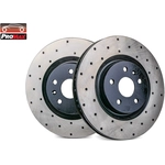 Order Front Disc Brake Rotor (Pack of 2) by PROMAX - 22-55175 For Your Vehicle