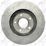 Order Front Disc Brake Rotor by TOP QUALITY - 8-56641 For Your Vehicle