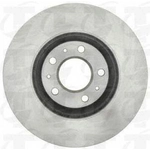 Order Front Disc Brake Rotor by TOP QUALITY - 8-580104 For Your Vehicle