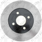 Order Front Disc Brake Rotor by TOP QUALITY - 8-580137 For Your Vehicle