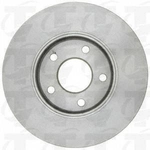 Order Front Disc Brake Rotor by TOP QUALITY - 8-580244 For Your Vehicle