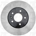 Order Front Disc Brake Rotor by TOP QUALITY - 8-580547 For Your Vehicle