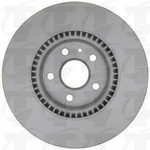 Order Front Disc Brake Rotor by TOP QUALITY - 8-580676 For Your Vehicle
