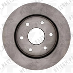 Order Front Disc Brake Rotor by TOP QUALITY - 8-5962 For Your Vehicle