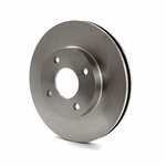 Order Front Disc Brake Rotor by TOP QUALITY - 8-66489 For Your Vehicle