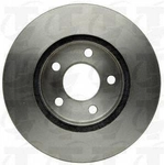 Order Front Disc Brake Rotor by TOP QUALITY - 8-66576 For Your Vehicle